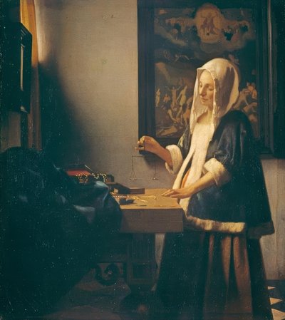 La pesadora de perlas de Jan Vermeer van Delft